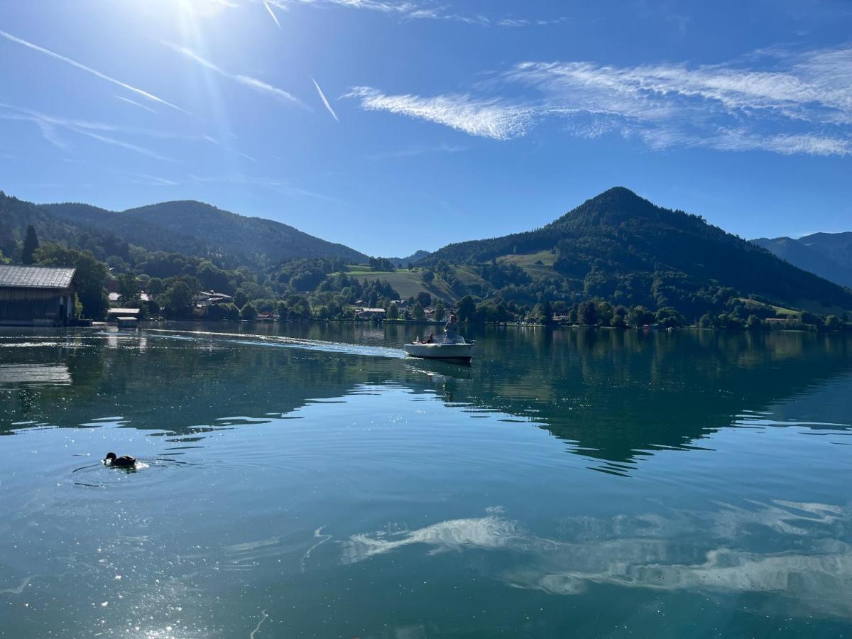 Das Kirchbichl - Stylisch Laessig, Mit Eigener Sauna Schliersee Exteriör bild